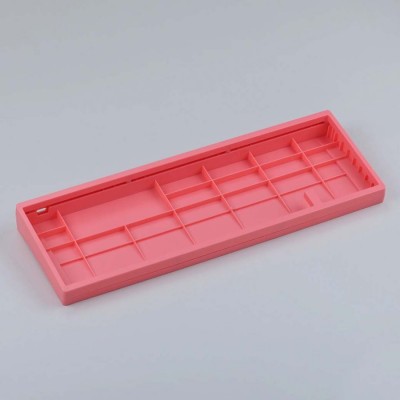 KBDFANS KBD67 Lite R4 ABS Plastic Keyboard Case - Flamingo Pink